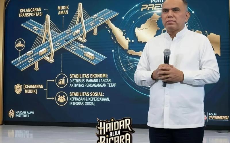 Haidar Alwi: Operasi Ketupat 2026 Bukti Nyata Presisi Kapolri, 85,3% Pemudik Puas