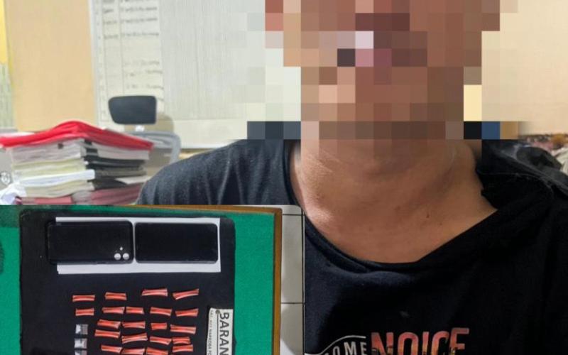 Satresnarkoba Polres Bengkulu Selatan Tangkap Pengedar Sabu, 44 Paket Diamankan