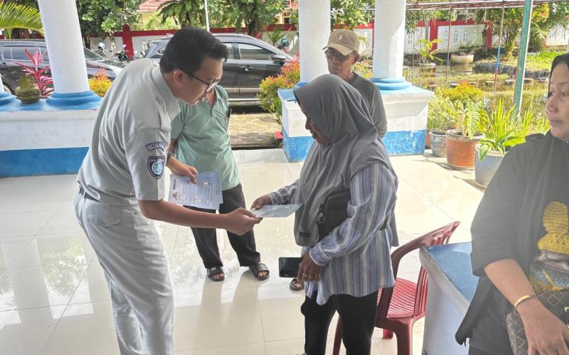 Jasa Raharja Bengkulu Sosialisasikan Aplikasi SIGNAL, Dorong Kemudahan Pembayaran Pajak Kendaraan Tanpa Antre