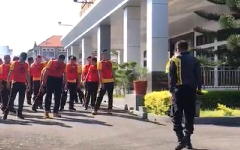 Polres Rejang Lebong Gelar Kesamaptaan Jasmani Semester I Tahun 2026