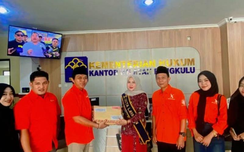 Kejar Legalitas, DPW Partai Gerakan Rakyat Bengkulu Resmi Ajukan SKT