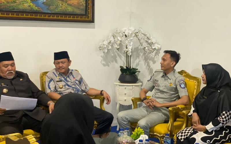 Jasa Raharja Bengkulu Bersama Samsat Manna Lakukan Koordinasi dengan Bupati Bengkulu Selatan Terkait Program Relaksasi Pajak Kendaraan