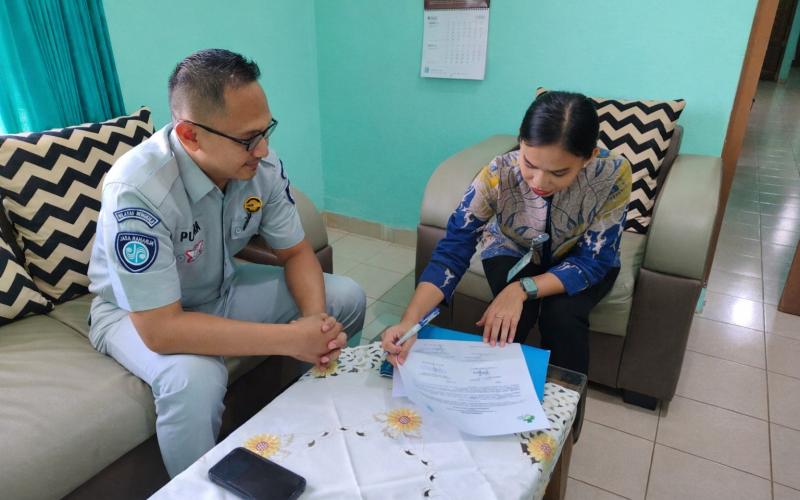 Jasa Raharja Bengkulu Perkuat Sinergi dengan Charitas Hospital melalui Penandatanganan Komitmen Kepatuhan Pajak Kendaraan