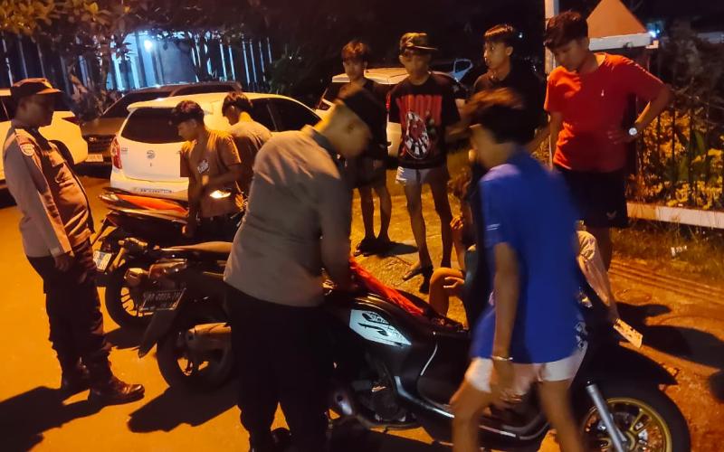 Antisipasi Tindak Pidana di Malam Hari, Polresta Bengkulu Imbau Anak Nongkrong hingga Larut Malam