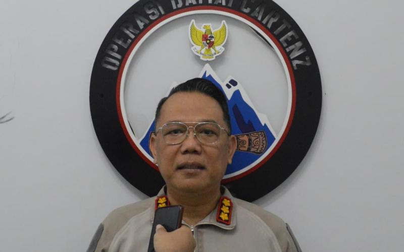 Polres Mimika Dibackup Satgas Damai Cartenz 2026 Berhasil Amankan Pelaku Pembunuhan di Timika