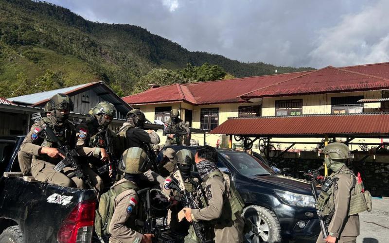 Sempat Melawan Petugas, Satu Anggota KKB Puncak Jaya Berhasil Dilumpuhkan Satgas Ops Damai Cartenz