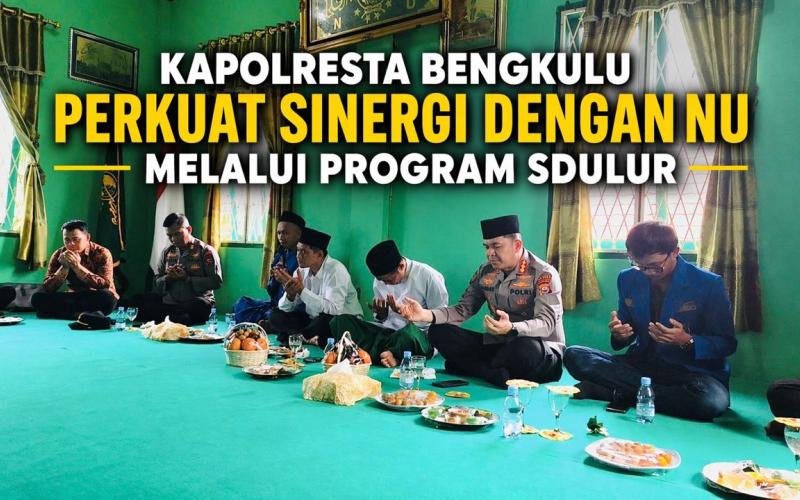 Kapolresta Bengkulu Perkuat Sinergi dengan NU Melalui Program SDULUR