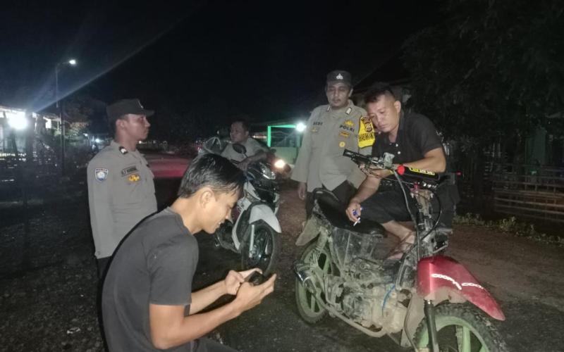 Polsek Padang Guci Hulu Intensifkan Patroli Dialogis Antisipasi 3C dan Premanisme