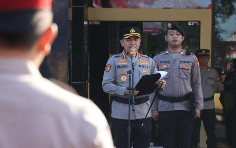 Kapolresta Bengkulu Pimpin Sertijab 4 Pejabat di Lingkungan Polresta Bengkulu