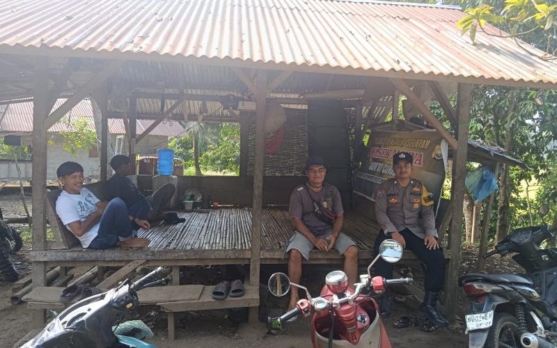 Jumat Curhat Polsek Manna, Polri Serap Aspirasi Warga Kayu Kunyit