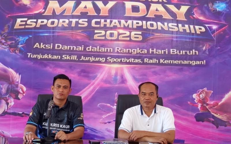 Polres Kaur Buka Turnamen MLBB Mayday E-Sport Championship 2026