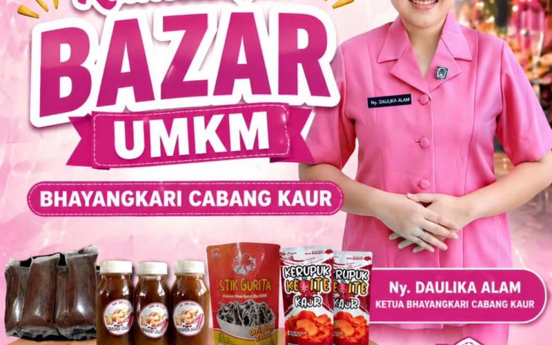 Ketua Bhayangkari Cabang Kaur, Ny. Daulika Alam