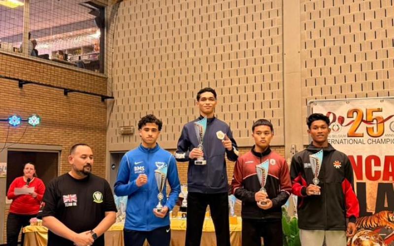 Polri Pimpin Timnas, Pencak Silat Indonesia Borong Emas Di Belgia