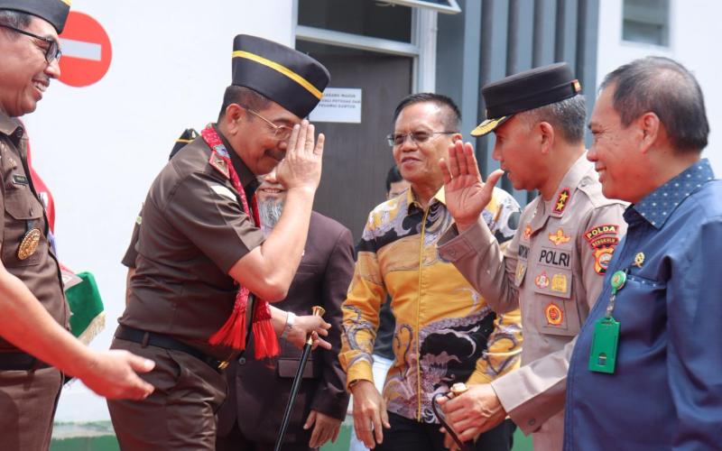 Kapolda Bengkulu Hadiri Ramah Tamah Kajati Baru: Sinergi Penegakan Hukum Harus Makin Kuat