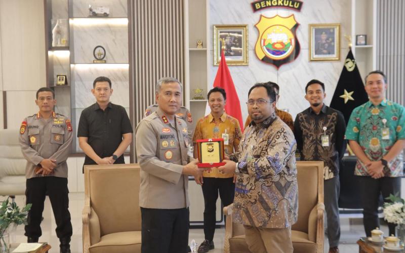 Perkuat Sinergi, Kapolda Bengkulu Terima Silaturahmi Executive GM Pertamina Patra Niaga Sumbagsel