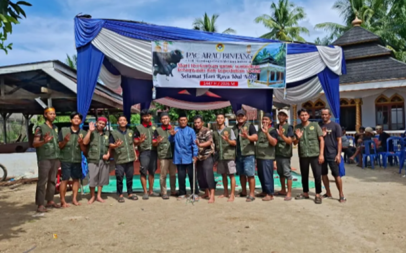 LDII Arau Bintang Salurkan Daging Kurban untuk Ratusan Warga