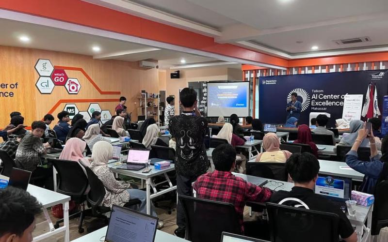 ICE Skill-Up 2026 Digelar di Telkom AI Center Makassar, Fokus Latih Desain dan Web Development Berbasis AI