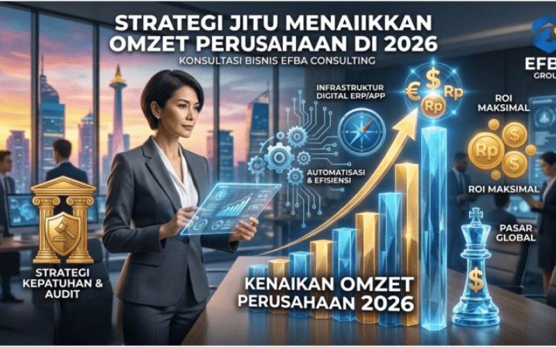 Konsultasi Bisnis Strategi Efba Consulting dalam Menaikkan Omzet Perusaahan Di 2026