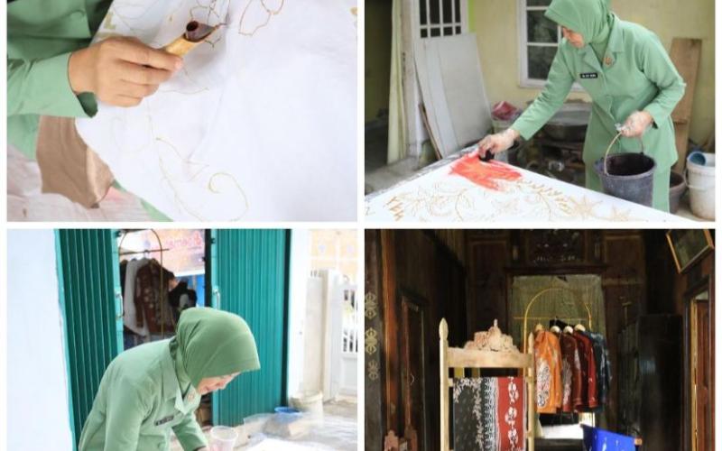 Mengenal Lebih Dekat UMKM ChaCha Mentari Batik Asal Bengkulu