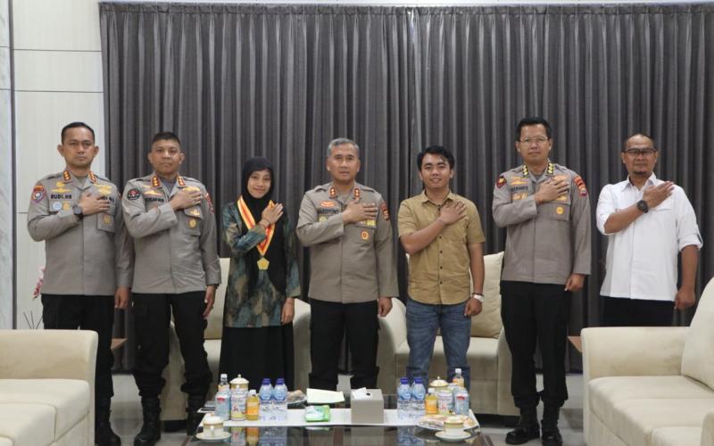 Kapolda Bengkulu Terima Silaturahmi PERMAHI Cabang Bengkulu, Perkuat Sinergi dengan Mahasiswa Hukum