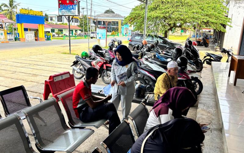 Penanggung Jawab Jasa Raharja Bengkulu Tengah Aktif Sosialisasikan SIGNAL dan Program Pemutihan kepada Wajib Pajak