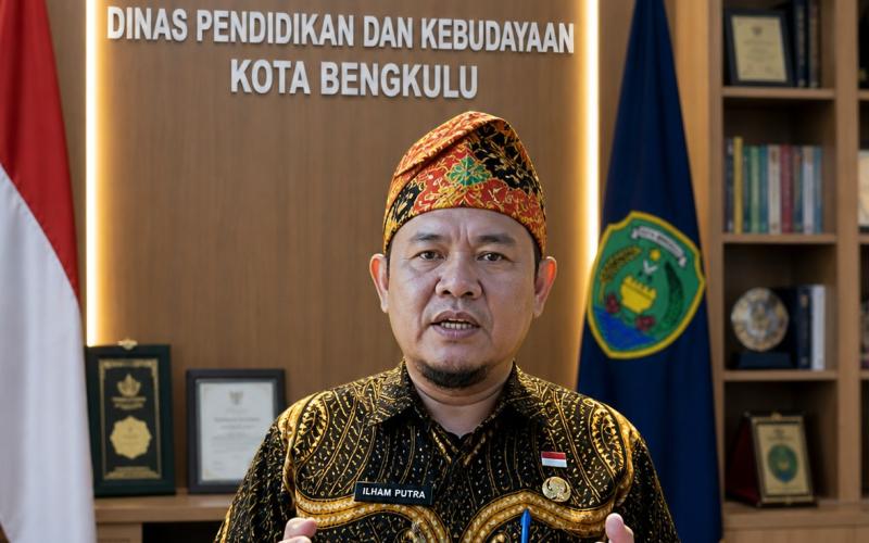 Kepala Dinas Pendidikan dan Kebudayaan Kota Bengkulu, Ilham Putra, S.H