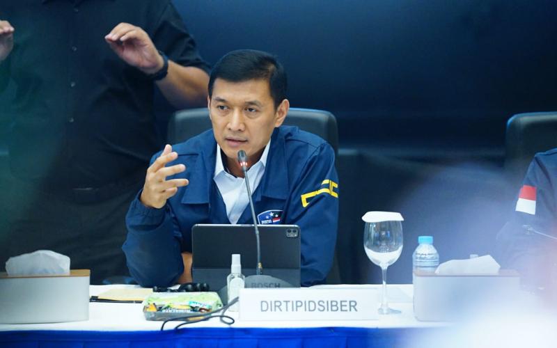 Direktur Tindak Pidana Siber Bareskrim Polri, Brigjen Pol. Himawan Bayu Aji