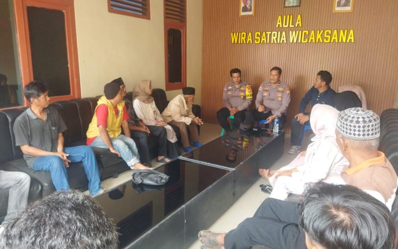 Hukum Tak Mesti Berakhir di Penjara, Polsek Sindang Kelingi Selesaikan Kasus Secara Kekeluargaan
