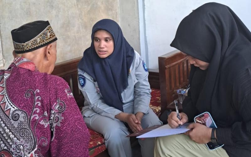 Jasa Raharja Bengkulu Gerak Cepat Sambangi Ahli Waris Korban Kecelakaan, Pastikan Proses Santunan Cepat dan Tepat