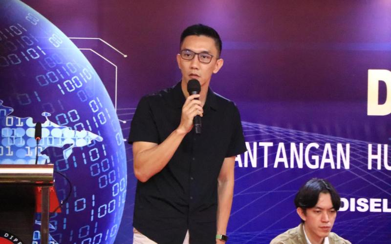 Kasubdit II Dittipidsiber Bareskrim Polri Kombes Pol. Andrian Pramudainto