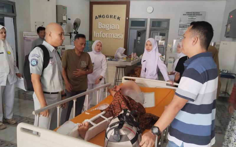 Jasa Raharja Kepahiang Gerak Cepat Lakukan Monitoring Korban Kecelakaan di Rumah Sakit
