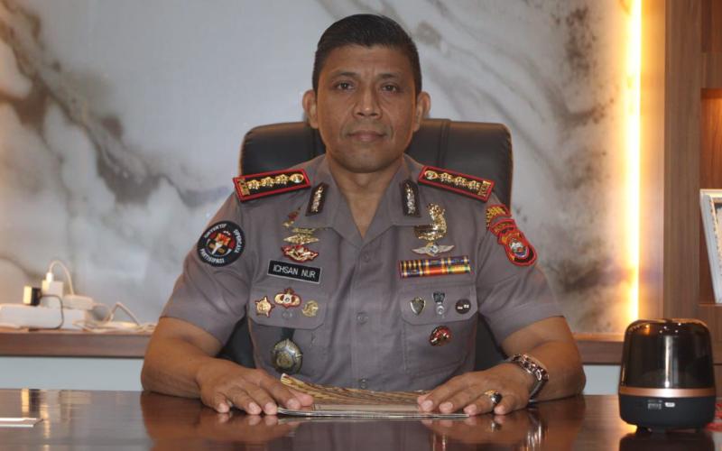 Kabid Humas Polda Bengkulu Kombes Pol. Ichsan Nur, S.I.K., 