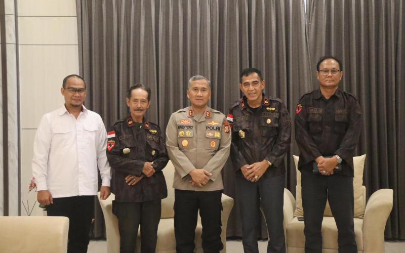 Kapolda Bengkulu Terima Silaturahmi KBPP Polri Provinsi Bengkulu