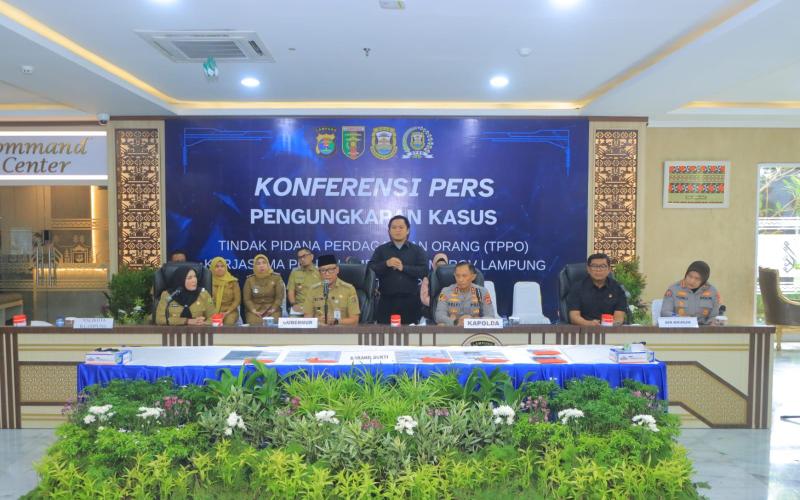 Polda Lampung Ungkap Kasus TPPO Anak di Bawah Umur