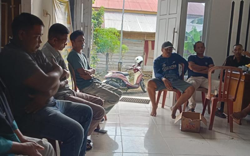 Polsek Seginim Mediasi Sengketa Lahan Warga