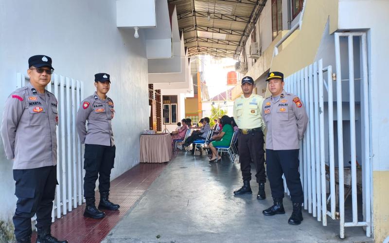 Polres Rejang Lebong Kerahkan 60 Personel Amankan Ibadah Kenaikan Isa Almasih