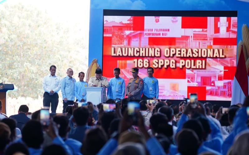Kapolri Paparkan Hasil Panen Raya Jagung Polri Kuartal I dan II 