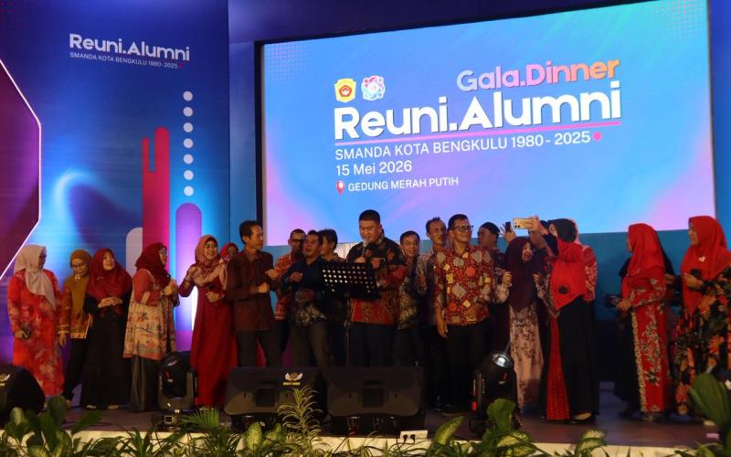 Wakapolda Bengkulu Gelar Reuni Alumni SMAN 2 Kota Bengkulu