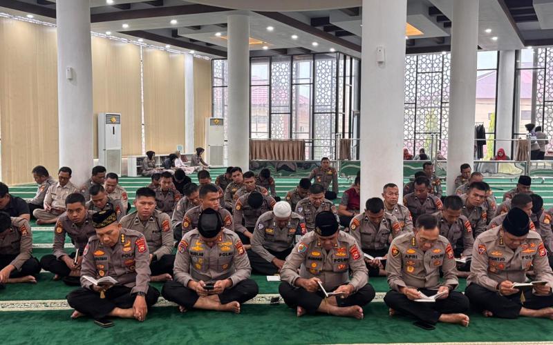 Binrohtal Polda Bengkulu: Irwasda Ajak Personel Perkuat Mental dan Spiritual dalam Bertugas