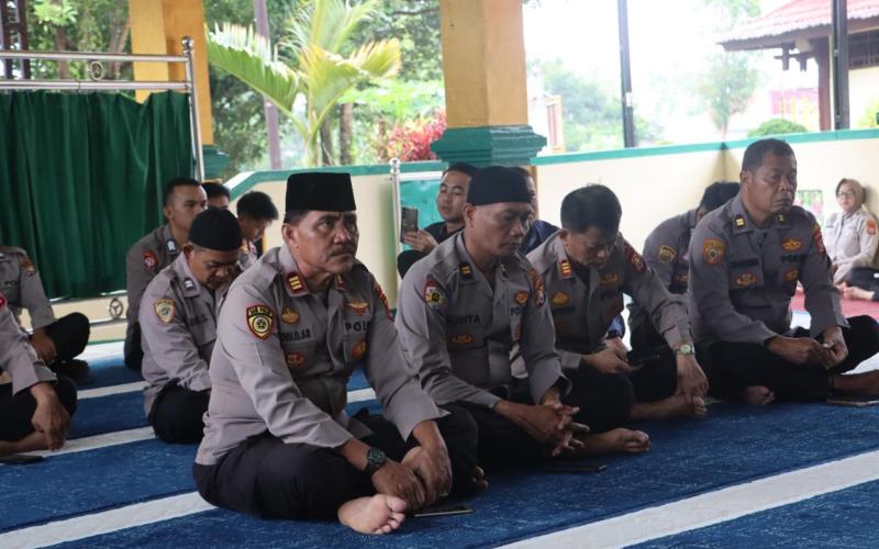  Polres Kepahiang Tingkatkan Keimanan dan Karakter Personel