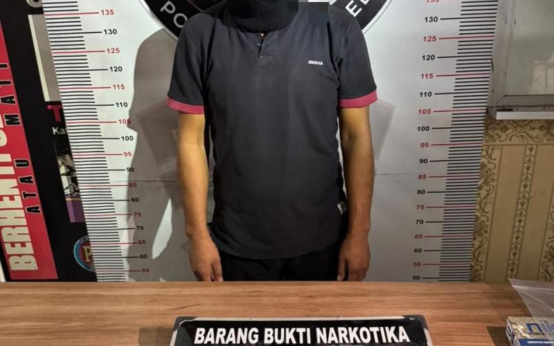 Tersangka Pengedar Sabu di Lubuk Ubar