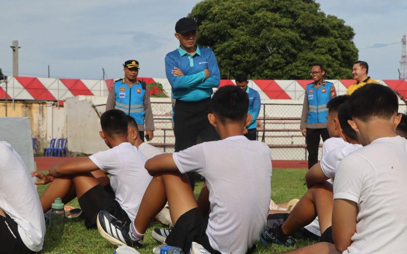 Kapolda Bengkulu Tinjau Langsung Uji Kesamaptaan Jasmani Calon Taruna/i Akpol T.A 2026