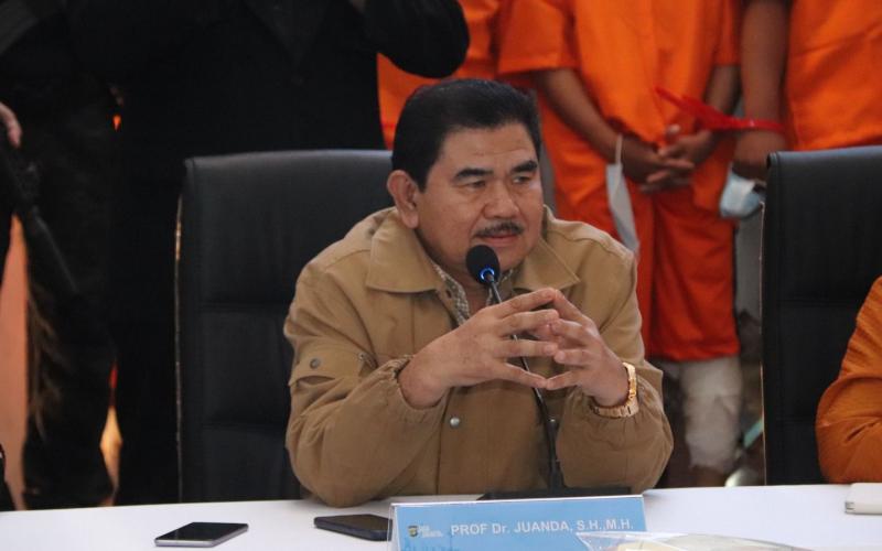 Penasihat Ahli Kapolri Bidang Hukum Tata Negara Prof. Juanda 