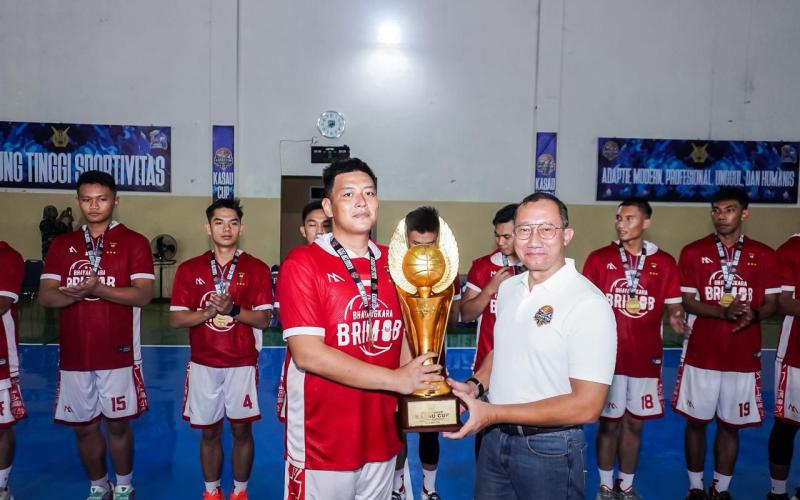 Tim Basket Bhayangkara Brimob Raih Juara 1 Kasau Cup 2026 Basketball Tournament