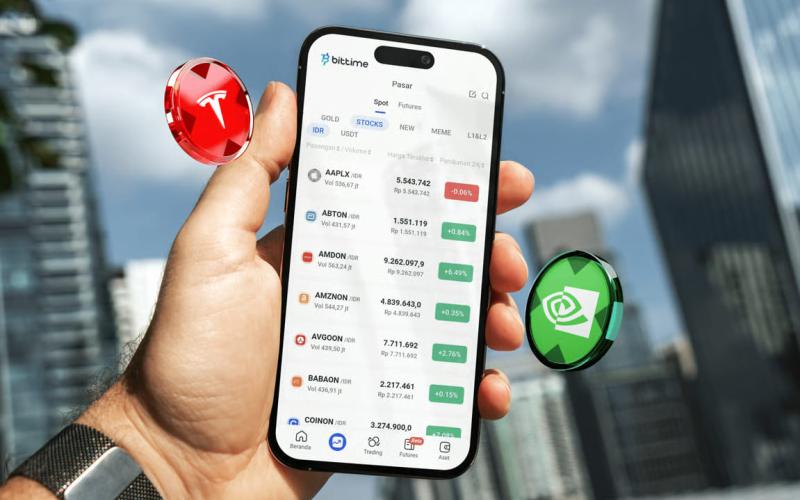 Bittime: Investor Pantau Hasil Negosiasi AS-Iran, Aset Tokenized Saham AS Dapat Dicermati