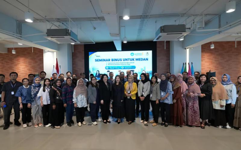 Penguatan Sistem Mutu Perguruan Tinggi dan Apresiasi Mahasiswa Jadi Sorotan lewat “BINUS Untuk Medan”