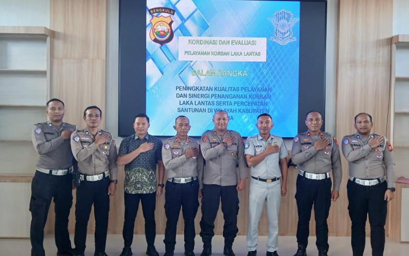 Jasa Raharja dan Stakeholder Bahas Penanganan Korban serta Pencegahan Kecelakaan di Kabupaten Seluma