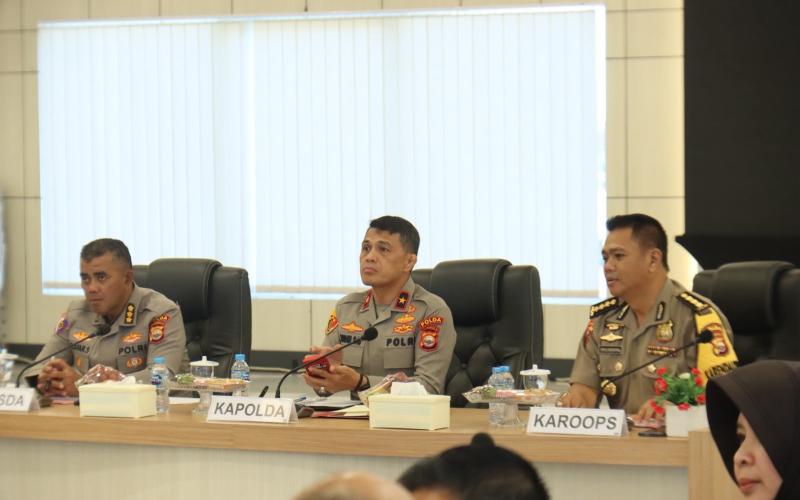 Kapolda Bengkulu Pimpin Rapat Kesiapan Pengamanan Festival Tabut 2026