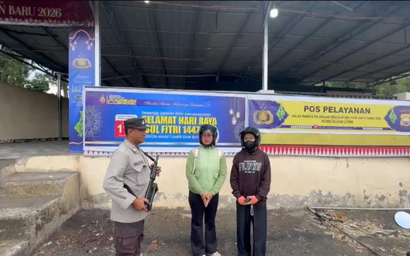 Polsek Sindang Kelingi Kawal Pengendara Motor di Jalur Curup–Lubuklinggau, Antisipasi Gangguan Kamtibmas