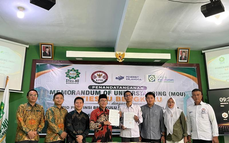 STIESNU Bengkulu Perkuat Sinergi dengan KPID, Erlangga dan BPJS Kesehatan